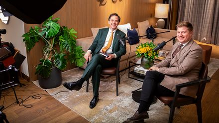 Oliver Meyer, CEO von HotelPartner Revenue & Profit Management, und David Frei, General Manager des Hotel Grace La Margna St. Moritz