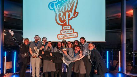 Das Siegerteam des Teamcups der Systemgastronomie 2026.