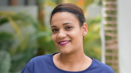 Porträt von Jennifer Radegonde, Spa Supervisorin im Lux* Grand Baie