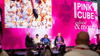 Pink Cube auf der Internorga Hamburg