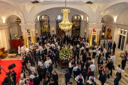 Empfang im Hôtel de Paris Monte-Carlo