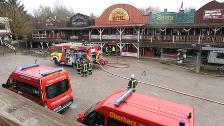 Brand im „Buffalo Bill’s Steak & Burger House“