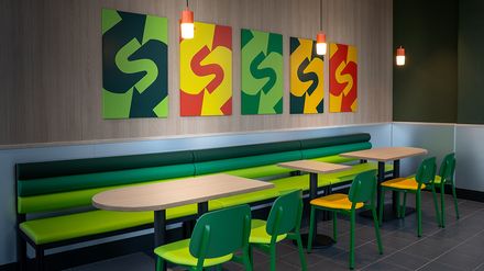 Subway-Restaurant in Bochum im modernen Fresh Forward 2.0 Design