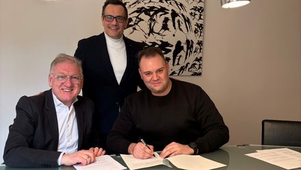 Sven Schwarz, Branislav (Branko) Cucic und Unternehmensgründer Frank Schwarz