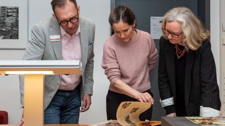Thomas Stern mit Lilly Böhm und Maraike Wittbrodt