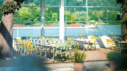 Kastaniengarten im Rheinhotel Dressen, Bonn-Bad Godesberg