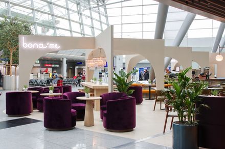 bona'me im Flughafen Düsseldorf