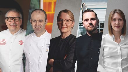 Die Jury der regionalen S.Pellegrino Young Chef Academy Competition 2026/2027