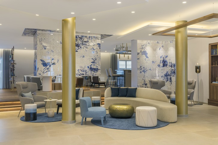 Lobby des Hotels Caro & Selig am Tegernsee