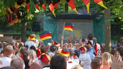 Public-Viewing im Außenbereich