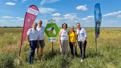 Vertreter von Arcotel Hotels und BeeWild