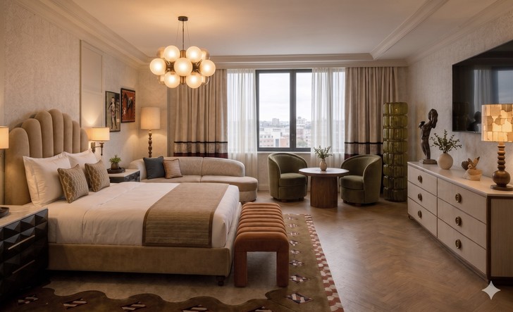 Zimmer im Blakely Hotel