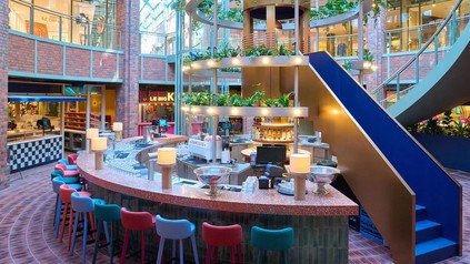 TamTam in der Rotunde des Hamburger Hanseviertels