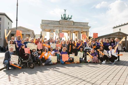 Gruppenfoto in Berlin