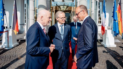 Thomas H. Althoff, Frank Marrenbach, Bundeskanzler Friedrich Merz