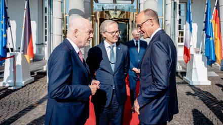Thomas H. Althoff, Frank Marrenbach, Bundeskanzler Friedrich Merz