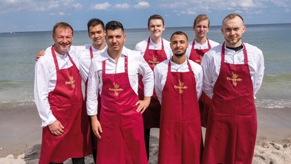 Das Team der „Orangerie“ im Maritim Seehotel Timmendorfer Strand