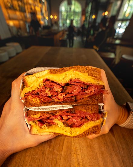 Pastrami-Sandwich