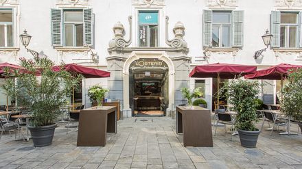 L’Osteria-Restaurant an der Linzer Promenade