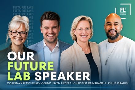 Corinna Kretschmar-Joehnk, Sven Liebert, Christine Reinshagen und Philip Ibrahim