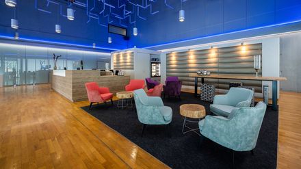 Lobby des Wyndham Frankfurt Niederrad