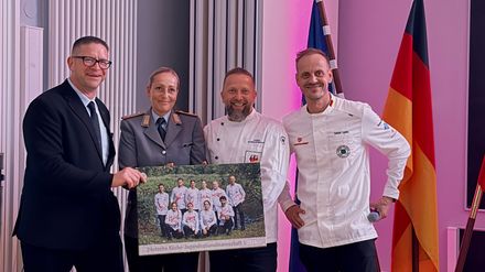 Tobias Laabs, Karolin Beitz, Thomas Brunk und Kai Hochhaus