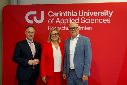 Martin Waiguny, Kathrin Stainer-Hämmerle und Stefan Nungesser