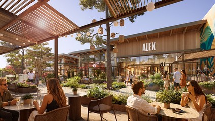 Renderring neue Gastronomie Westfiled