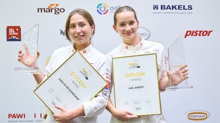 Jael Bregy und Amelie Reissnecker