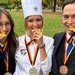 Annabell König  Monja Sayer und Luca Paolo Scimia