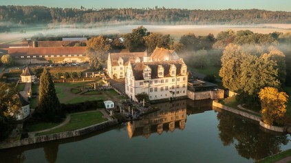 Außenansicht Schlosshotel Münchhausen in Aerzen