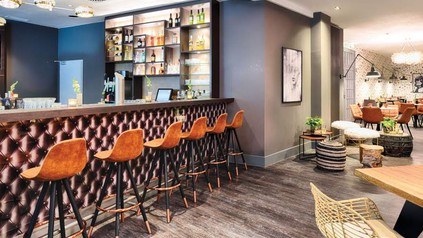 Die Bar des Leonardo Boutique Hotels Düsseldorf