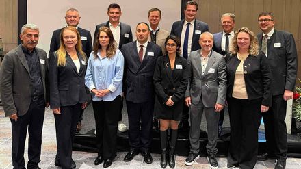Gastgeber und Vertreter aus Politik und Wirtschaft im Munich Marriott Hotel City West