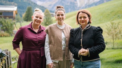 Vanessa Kleppel, Magdalena Kessler und Katharina Darisse