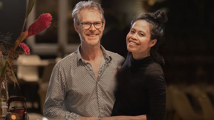 Portrait  Willy Müller und Aya Saraswati