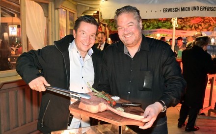 Hannes Strobl und Patrick Nebois