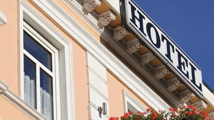 Ein Hotel von außen