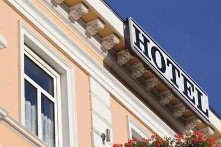 Ein Hotel von außen