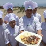 Schüler der Kochschule von "Astrid et Gastón" in Pachacútec