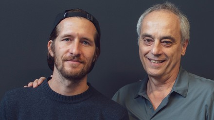 Jakob Schreyer (l.) von Orderbird und TV-Koch Christian Rach