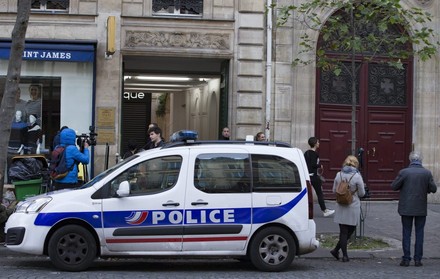Polizeiauto in Paris