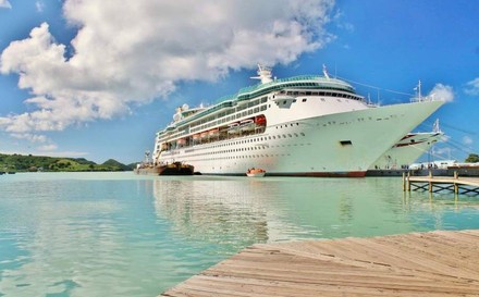 Ein Kreuzfahrtschiff