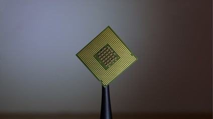 Ein Mikrochip