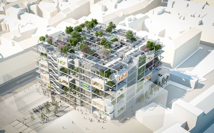 Der geplante IKEA am Westbahnhof