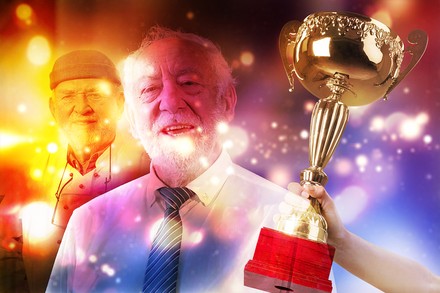 Dieter Hallervorden und Jürgen Giosch