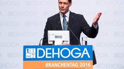 DEHOGA-Präsident Guido Zöllick beim DEHOGA-Branchentag 2016