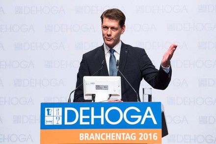 DEHOGA-Präsident Guido Zöllick beim DEHOGA-Branchentag 2016