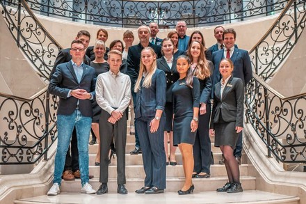 Die Finalisten eines Wettbewerbs