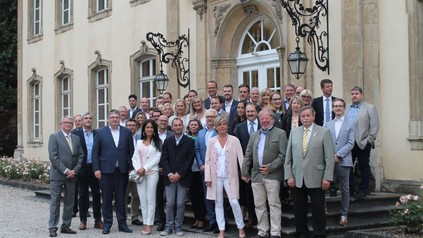 Vertreter der deutschsprachigen Hotellerie- und Gastronomieverbände auf einem Gruppenfoto