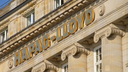 Eine Filiale von Hapag-Lloyd